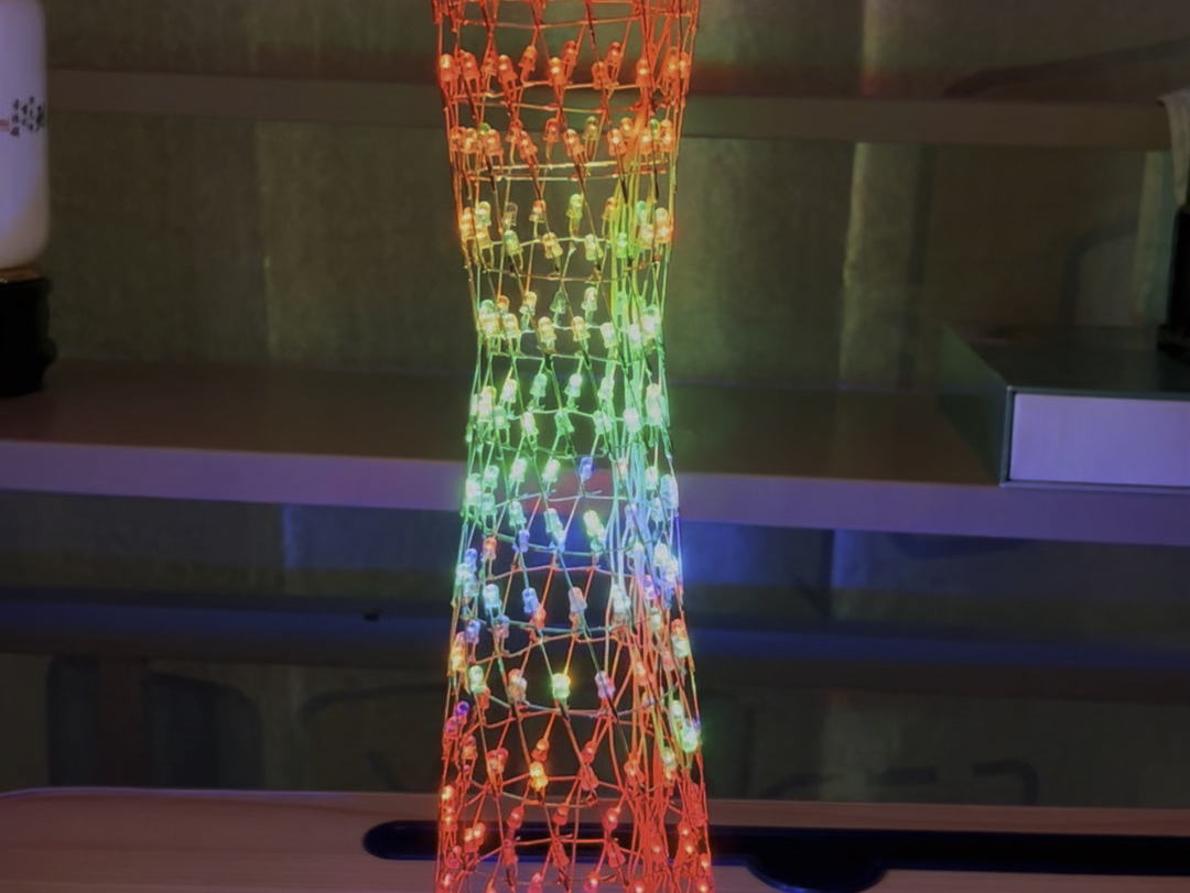 广州塔灯阵模型功能测试