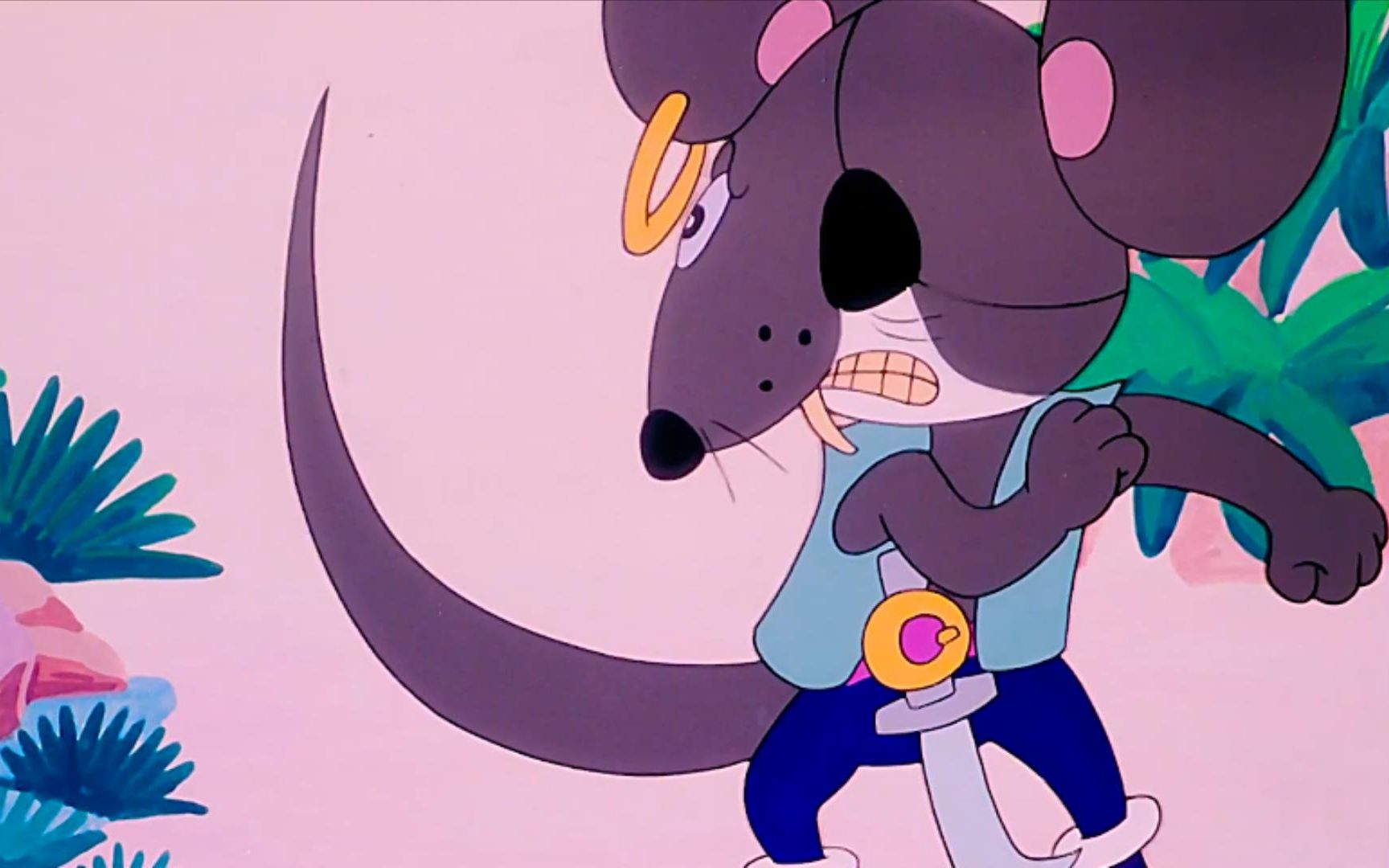 变异海盗老鼠不仅尾巴能够随意变长,而且还能变成锯齿削铁如泥!