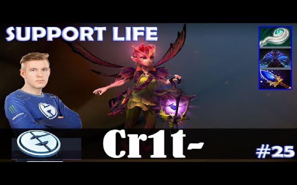 Crit  Dark Willow Roaming | SUPPORT LIFE | Dota 2 Pro MMR Gameplay #25哔哩哔哩bilibili