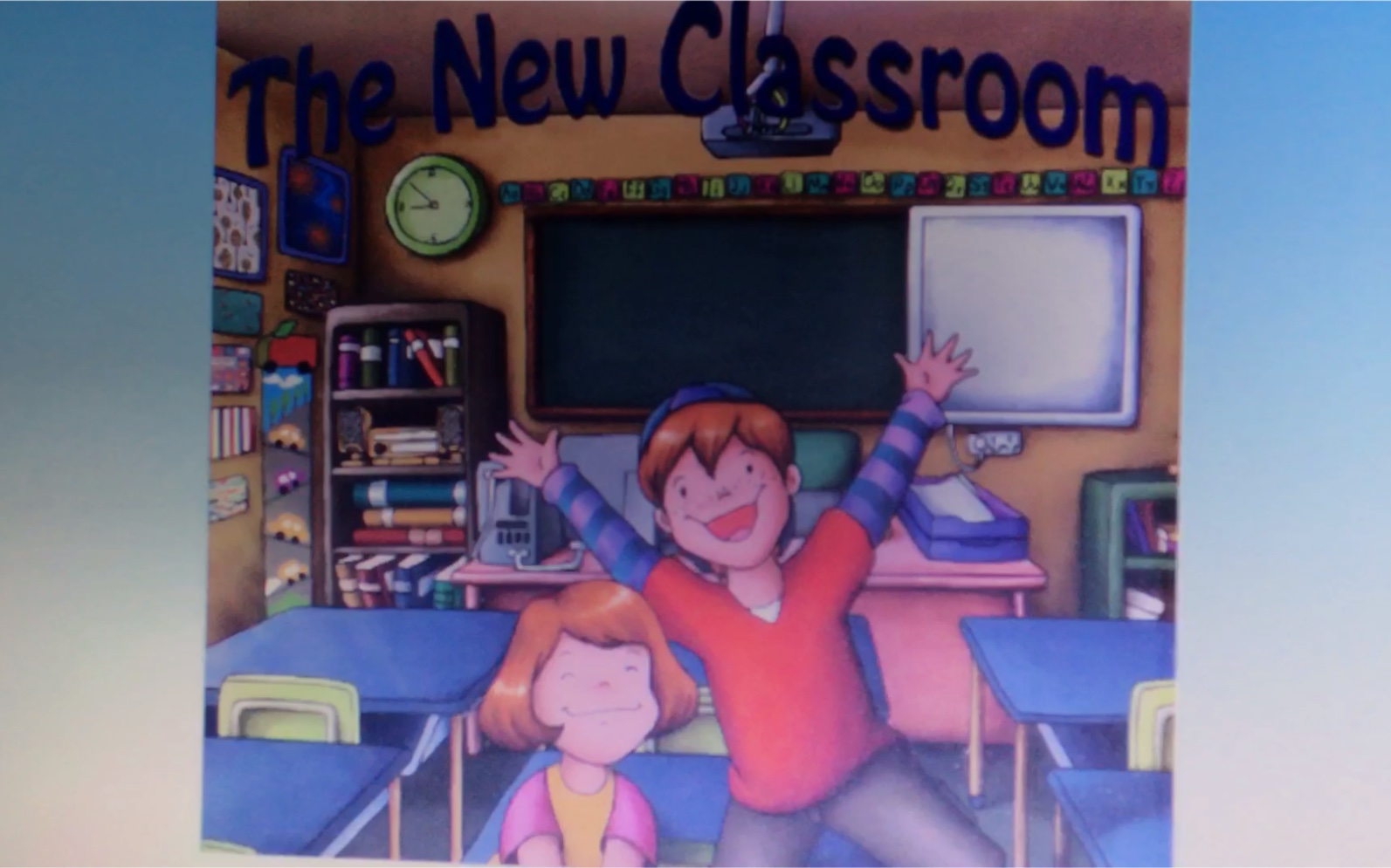 [图]一册一The new classroom