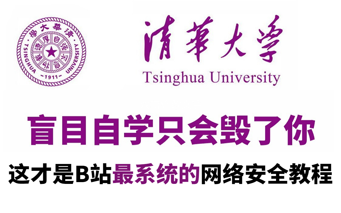 [图]【整整1000集】盲目自学只会毁了你！B站最详细web网络安全技术教程，从入门到入狱，0基础可学！web安全/渗透测试/红队攻防