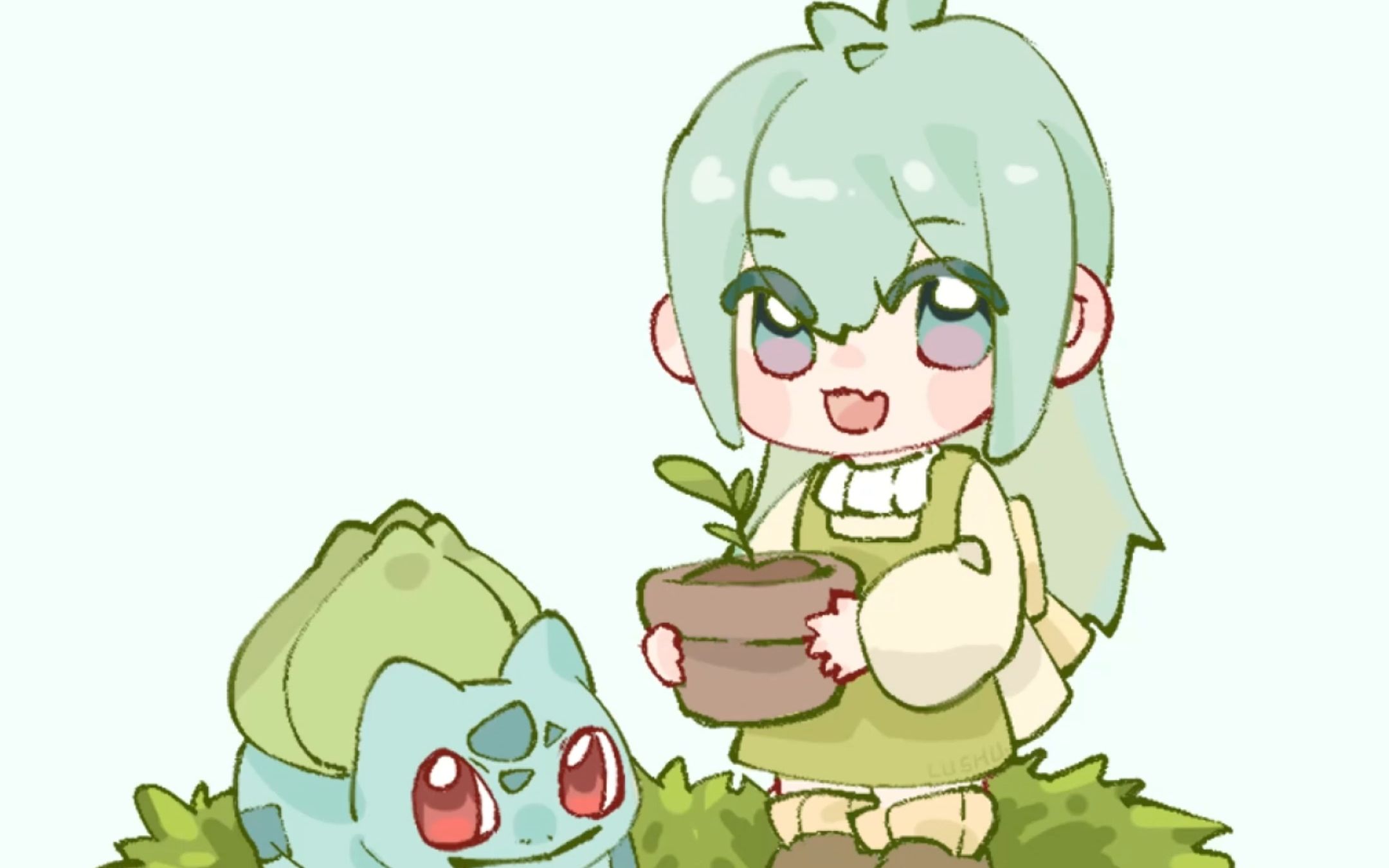 【绘画过程】妙蛙种子