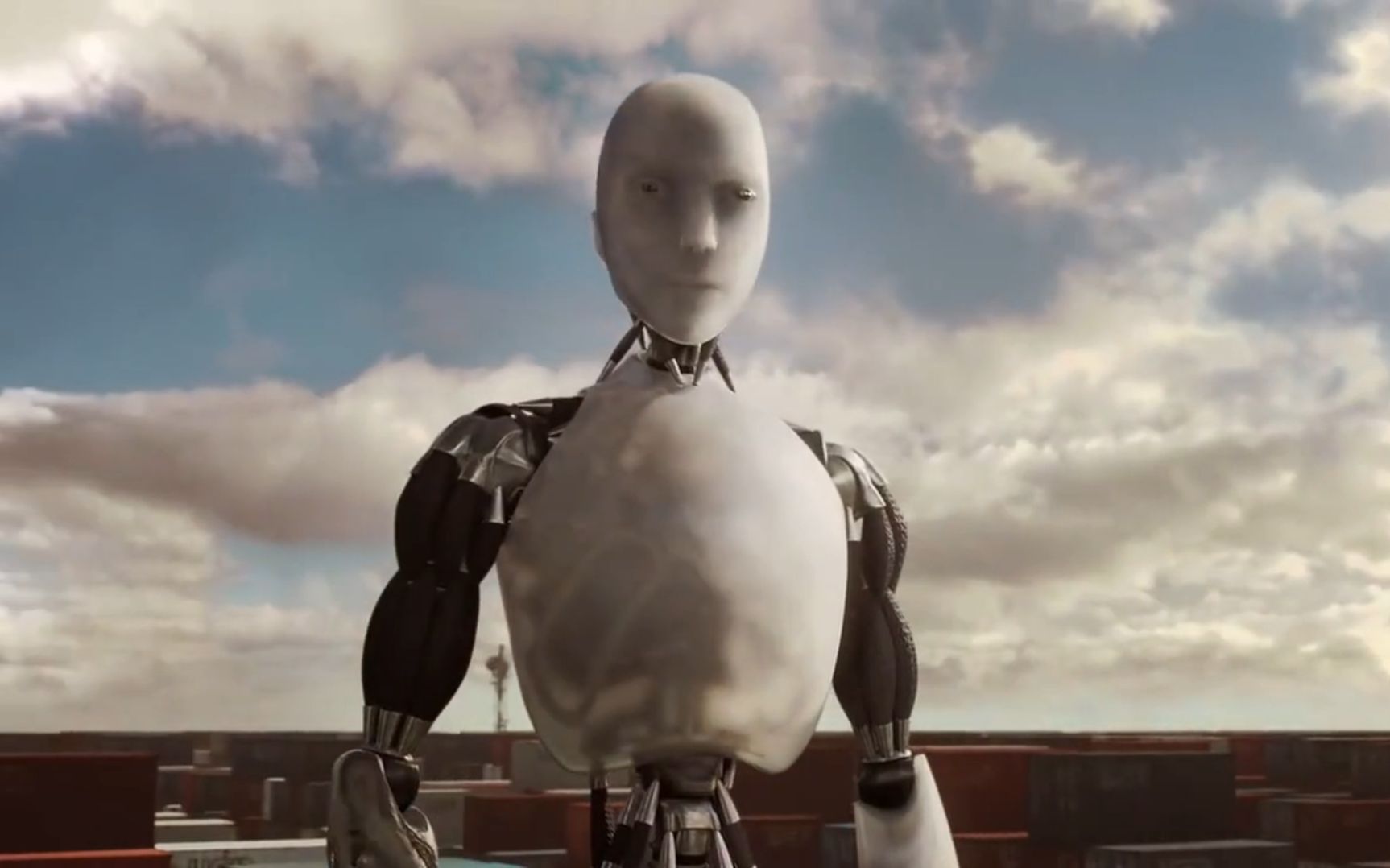 2035年人工智能大量普及机器人成为了人们生活不可或缺的助手机器人