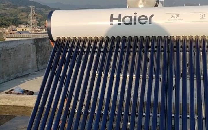 35_国际大品牌,海尔太阳能#太阳能热水器