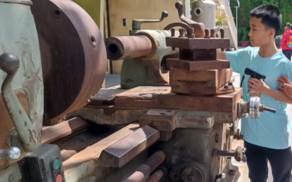 生活分享.奶奶讲老车床.