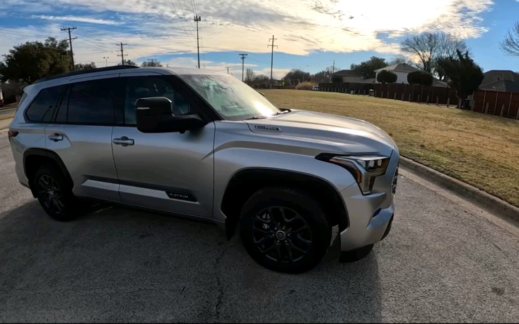 2023 toyota sequoia platinum 4wd - pov review