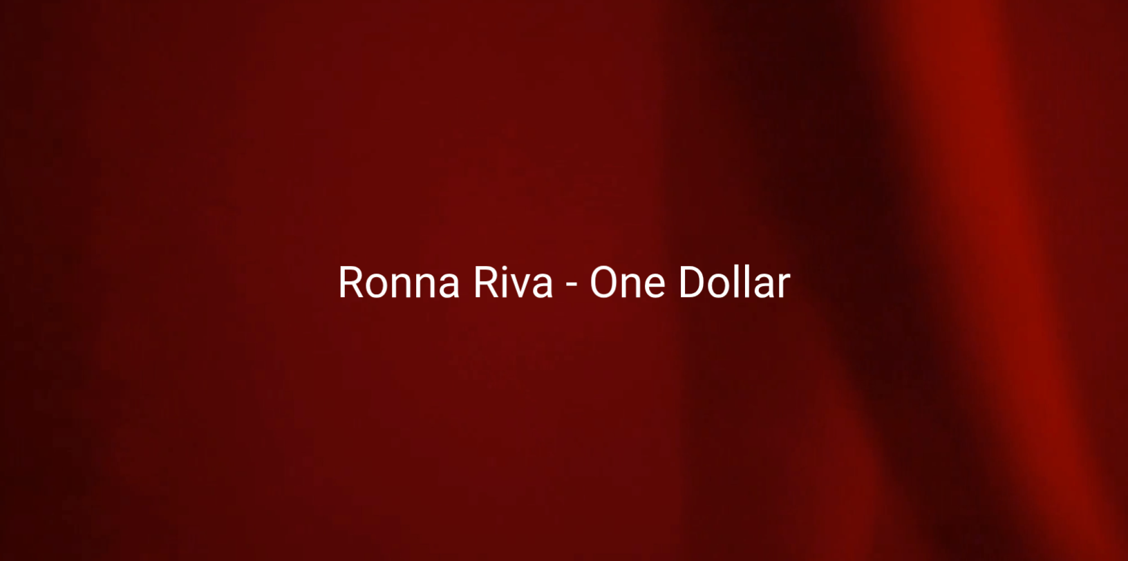 [图]Ronna Riva - One Dollar