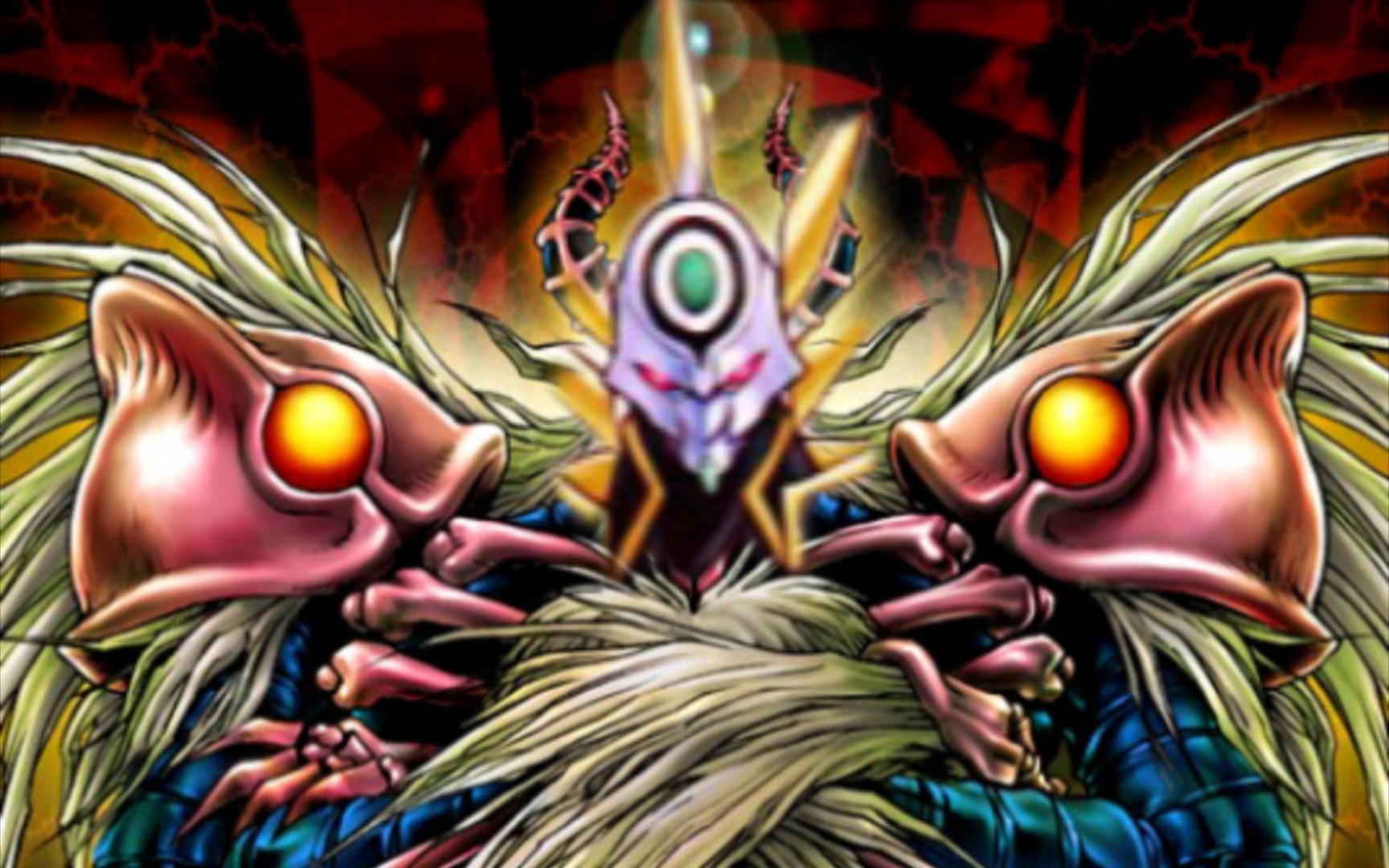 【游戏王 决斗链接】解放我2500攻击的怪兽,上级召唤"电光皇"