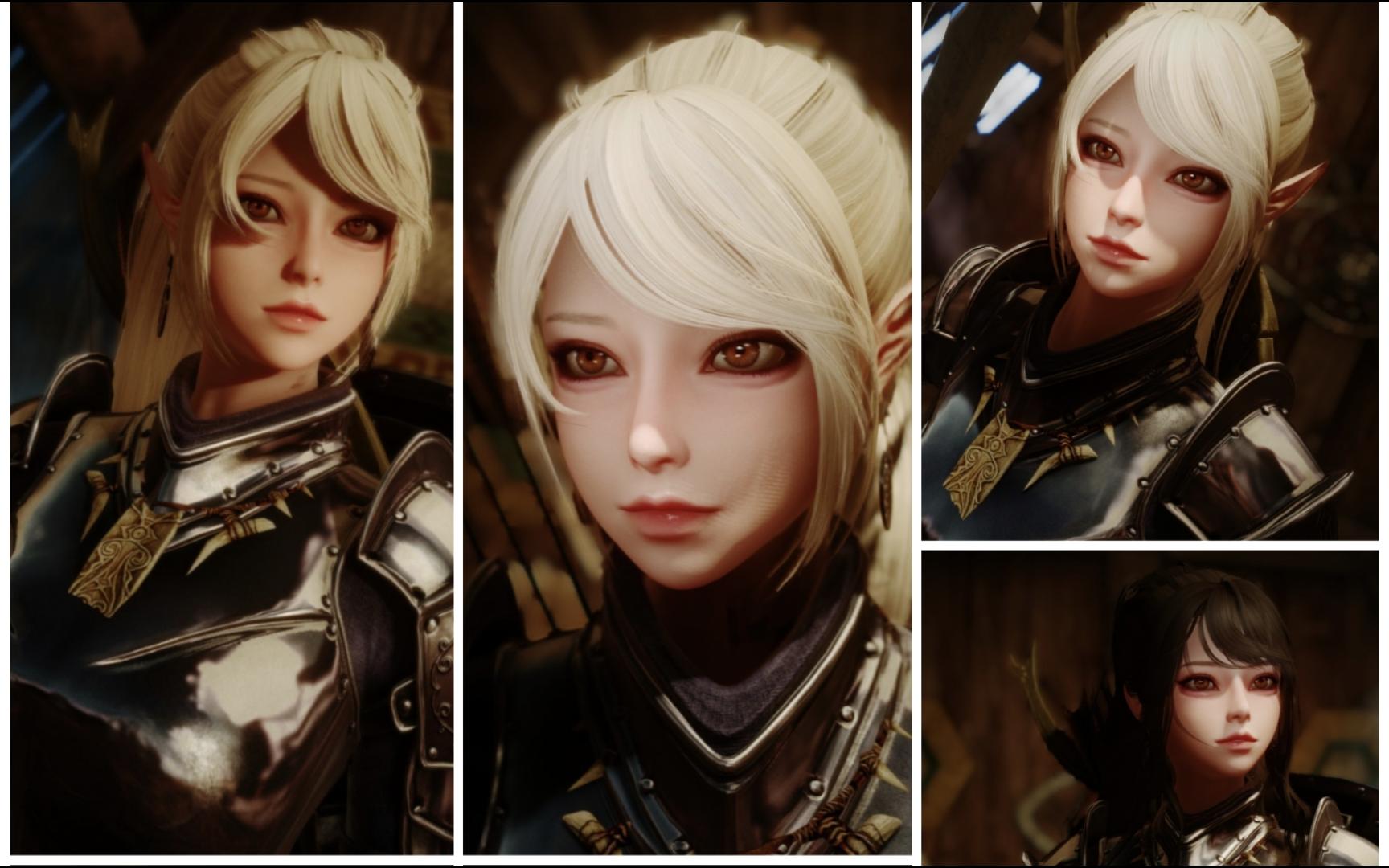 【上古卷轴5】高颜值龙裔——捏脸预设分享