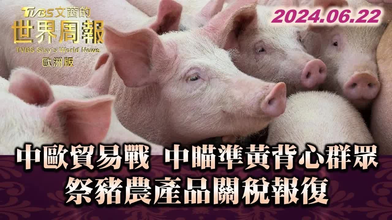 为什么是猪?!台媒:中国祭猪农相关产品进行报复!哔哩哔哩bilibili