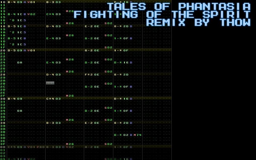 [图][Tales of Phantasia] Fighting of the Spirit (2A03 8-Bit Remix)