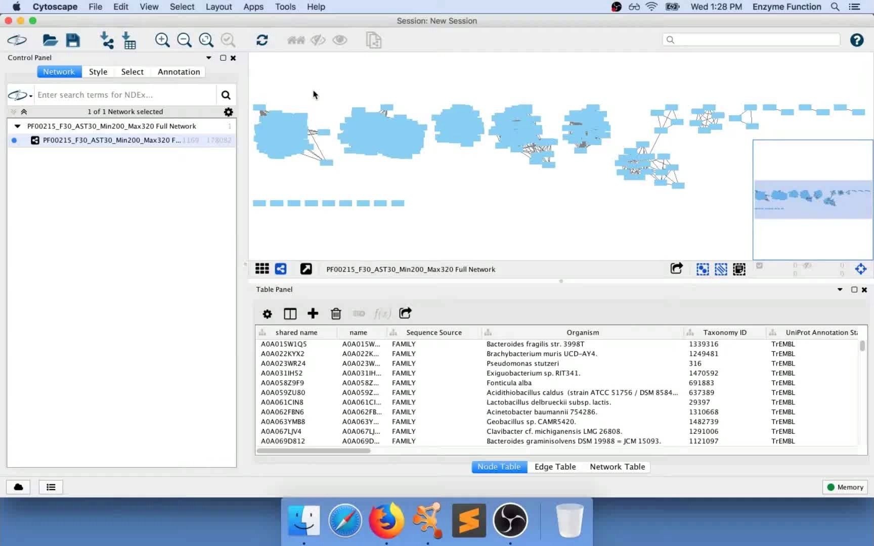 Identify key information in a Sequence Similarity Network and create a publi哔哩哔哩bilibili