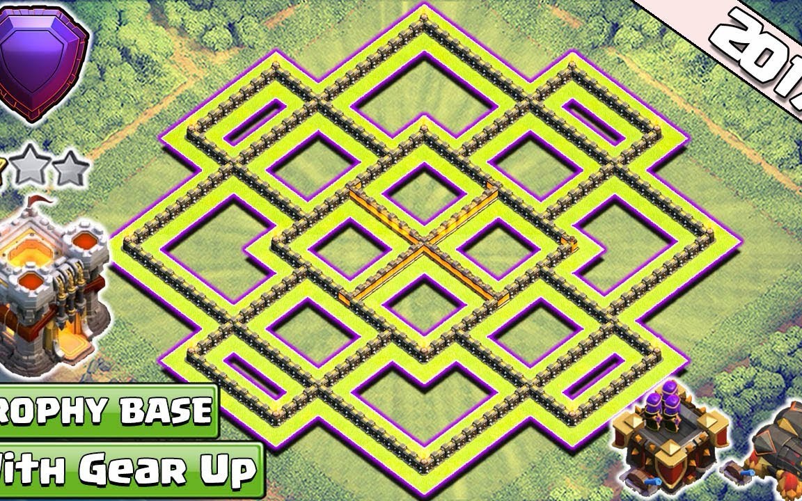 部落冲突阵型分享主世界11本神阵2