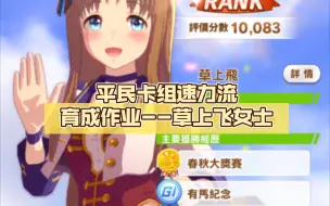 Download Video: 【赛马娘】平民卡组速力流育成作业--草上飞女士