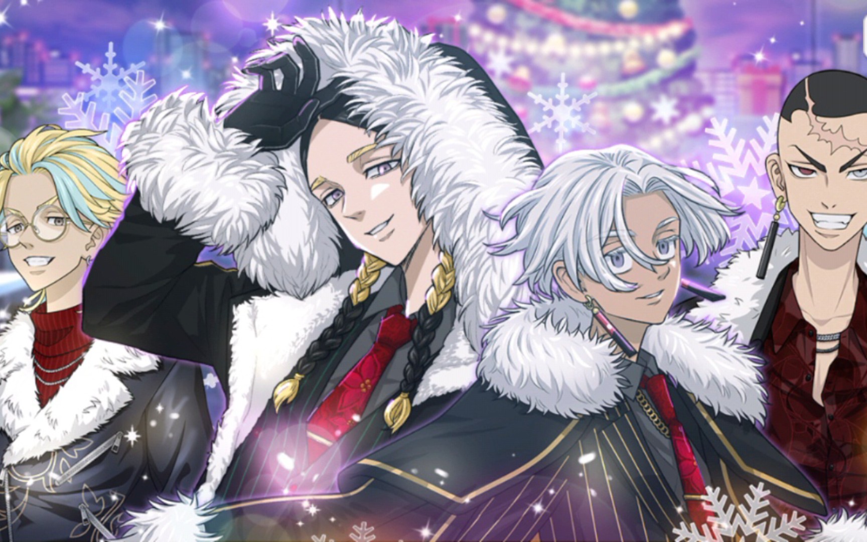 东京复仇者手游 灰谷兰 圣诞节卡面展示-深海蚀眠-深海蚀眠-哔哩哔哩