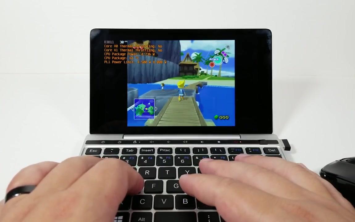 [图]GPD Pocket 2 （4GB版）用海豚模拟器运行《塞尔达传说：风之杖》