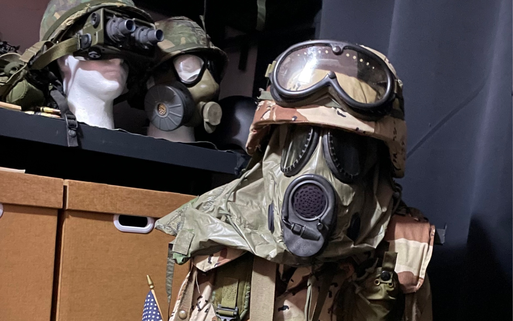 全球独家复刻 m17系列防毒面具安全透气滤芯道具,由于原品防毒面具的