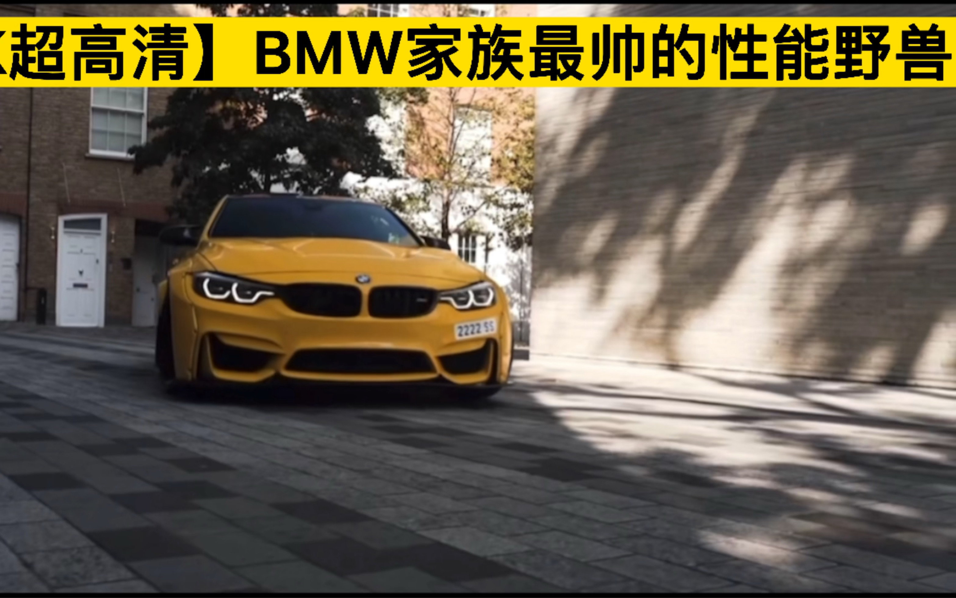 【4K超高清】BMW宝马家族最帅最优雅的性能野兽哔哩哔哩bilibili