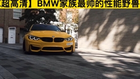 4k超高清 Bmw宝马家族最帅最优雅的性能野兽 哔哩哔哩 つロ干杯 Bilibili