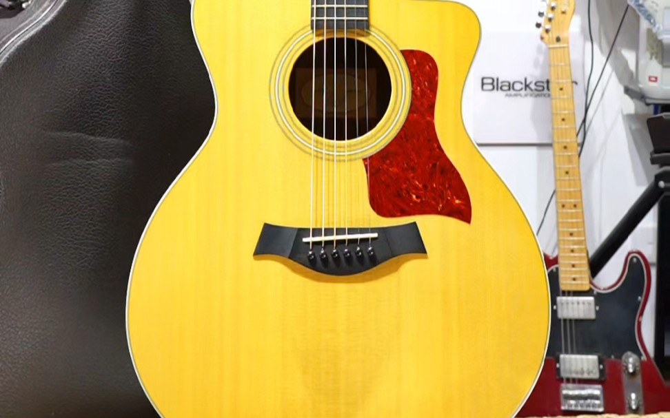 taylor泰莱 民谣面单板缺角电箱吉他214ce rw02dlx02 玫瑰木电箱