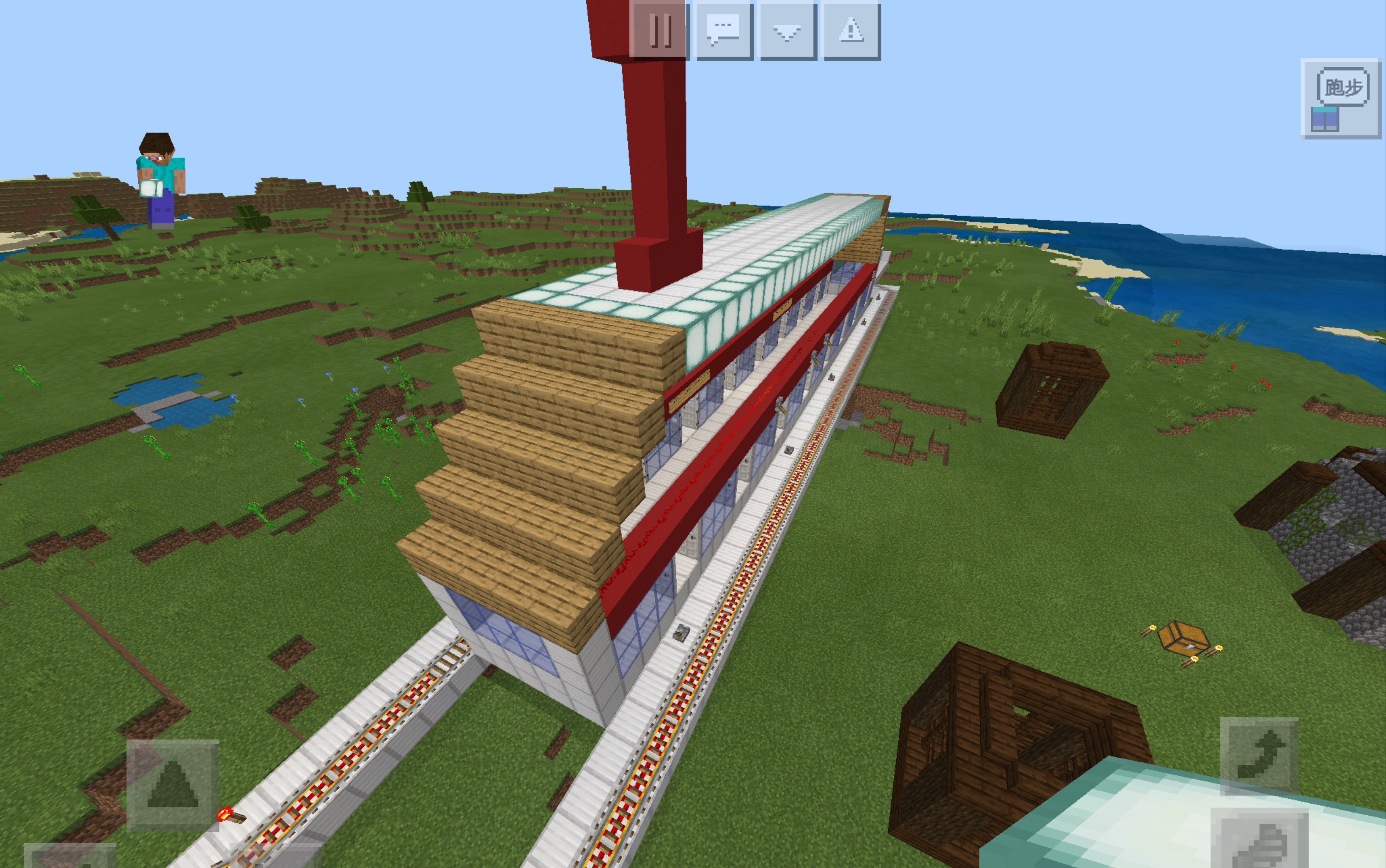 【我的世界地铁minecraft metro】日都轨道交通(地铁)1号线一期pov