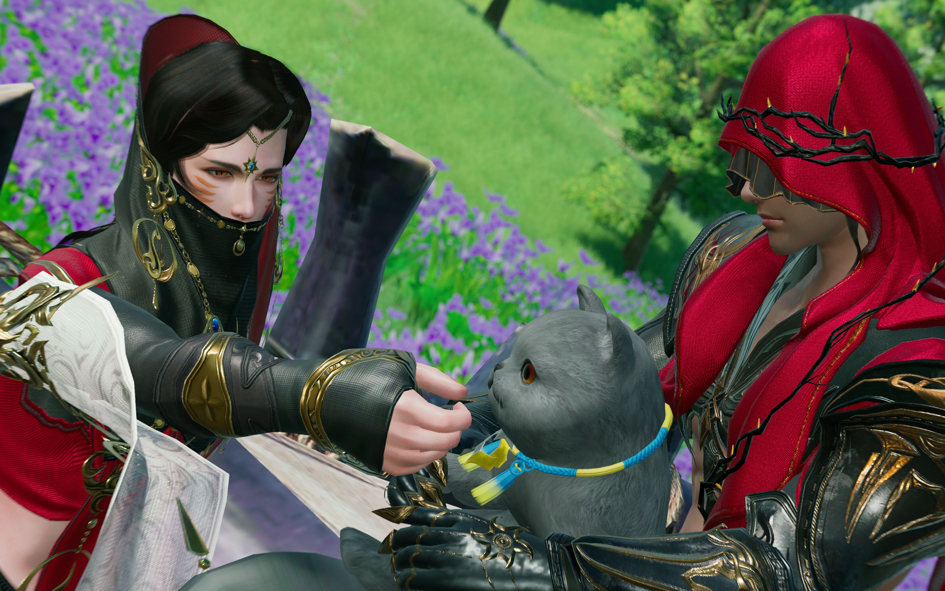 【剑网三/双明/内销】(白皮x黑皮)特别的一天