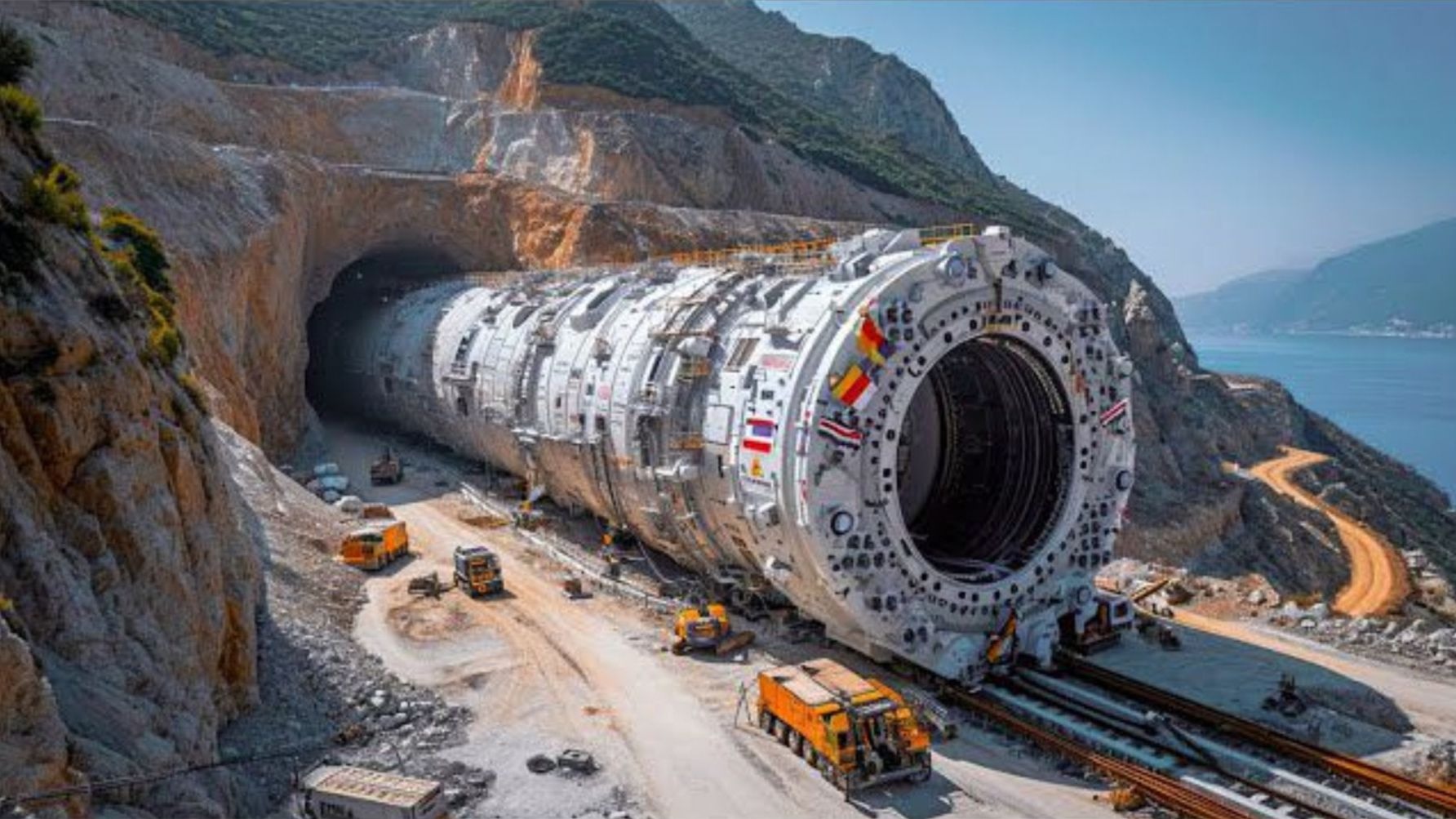 地下巨兽的传奇:探秘隧道掘进机的工程奇迹与科技魅力