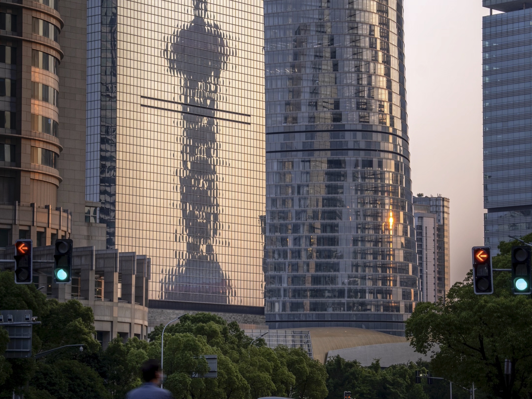 上海巨型温度计