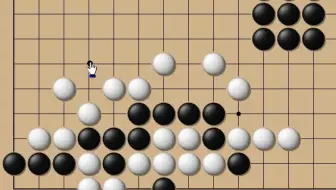 似乎简单的吃白棋接不归就能形成眼位，但是白棋有抵抗手段 1k