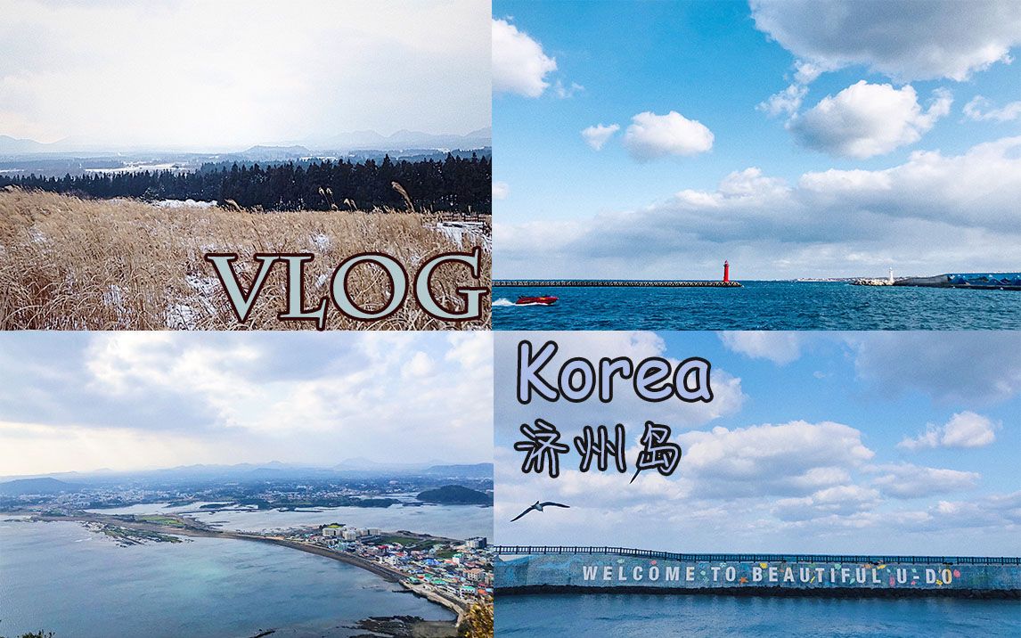 韩国济州岛旅游VLOG|牛岛真呀真美丽|在济州岛的吃喝玩乐哔哩哔哩bilibili