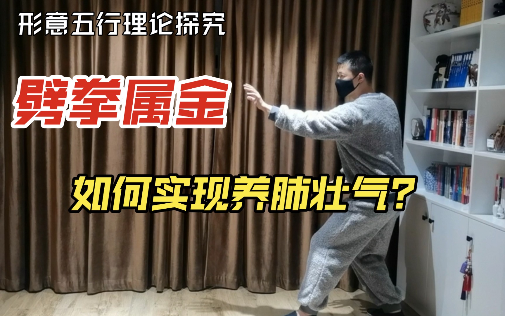 形意拳五行理论探究系列:劈拳属金,养肺壮气哔哩哔哩bilibili