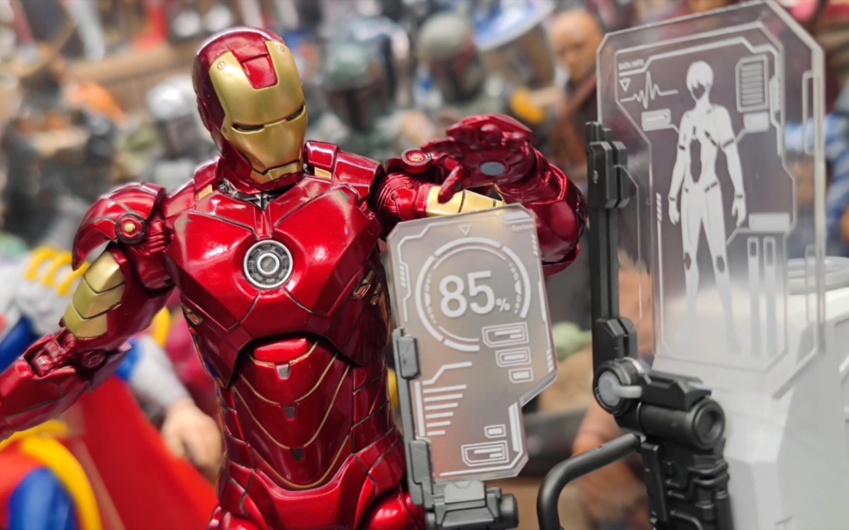 中动钢铁侠 mk4 国货之光,买了玩很合适【续钫怪诞屋】