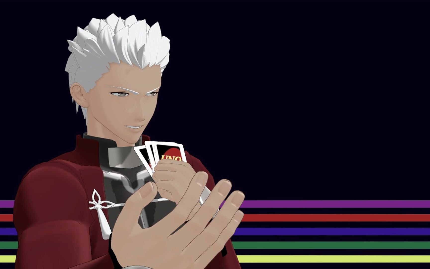 【fate/utau】紅色弓兵與藍色槍兵的懲罰遊戲【fate/mmd】 omake