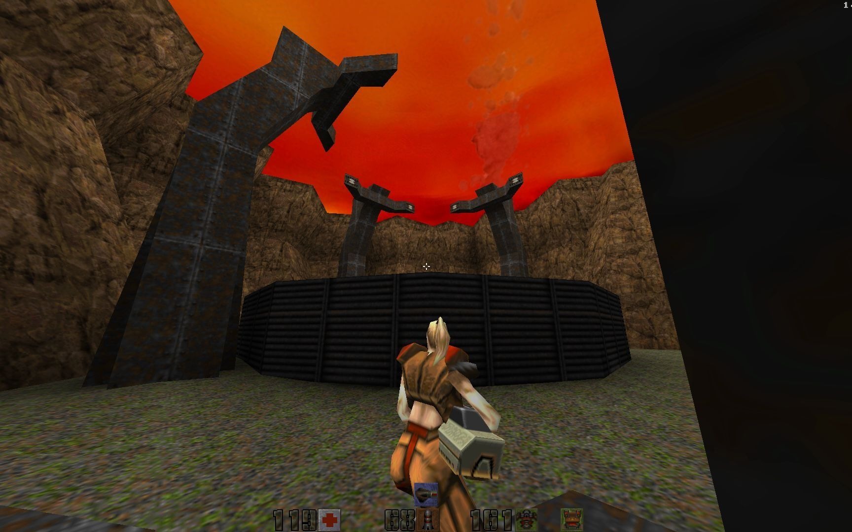 quake 2 rtx remaster hangar 摧毁黑洞装置开场隐藏地点进入方法