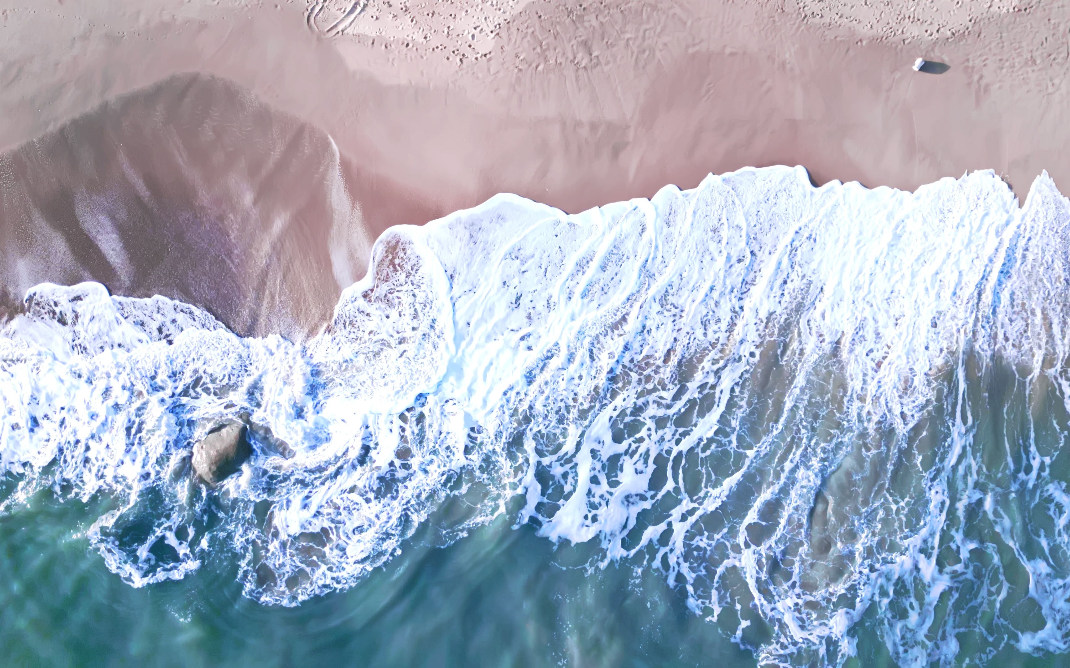 1.14dji南澳岛无人机俯拍海浪