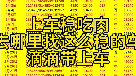 需要上车的老板抓紧上车,那里找这么稳的车哔哩哔哩bilibili