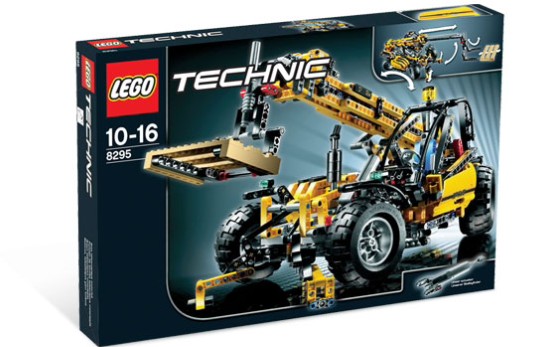 乐高机械组8295伸缩臂装载机速组评测