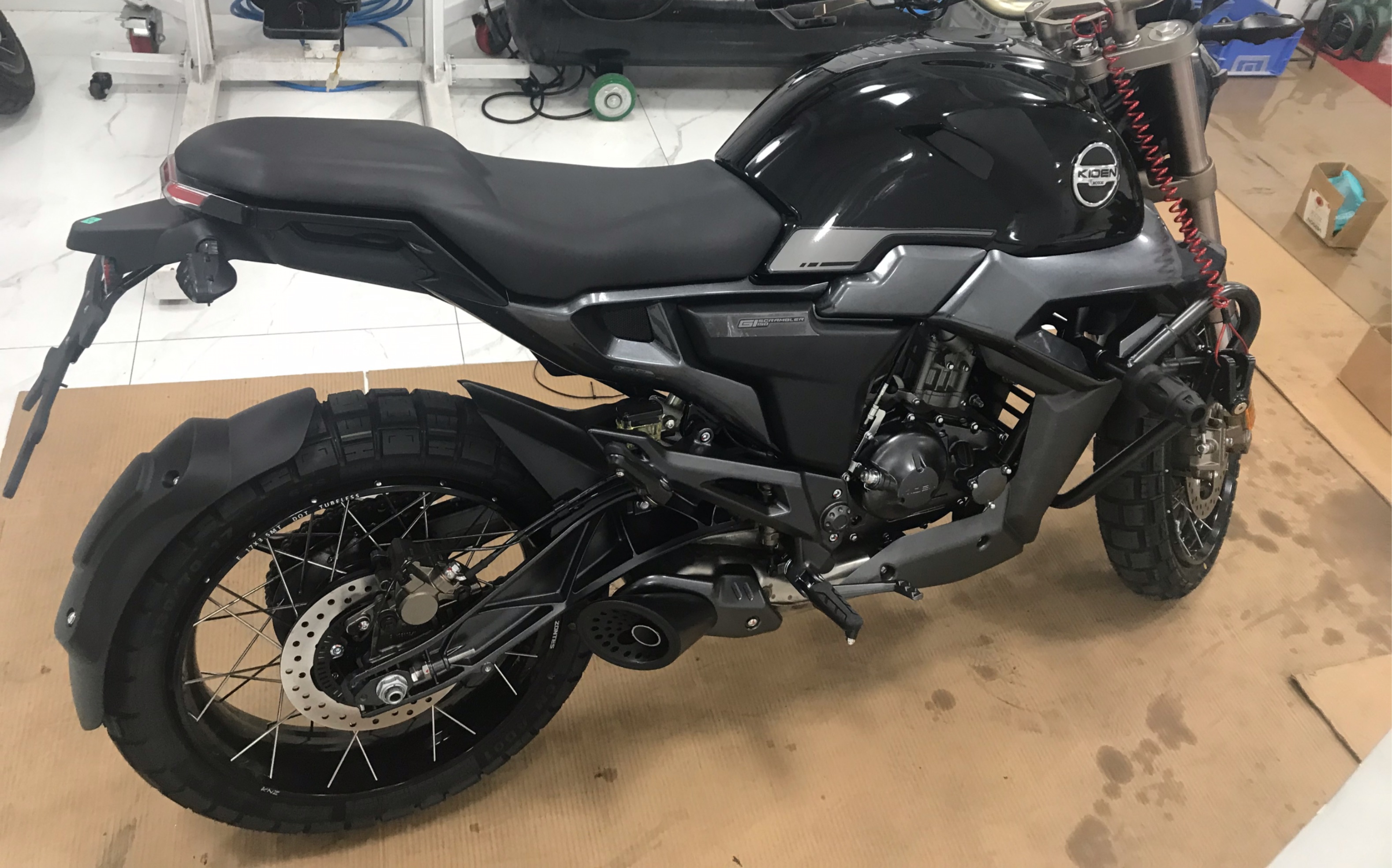 启典kd150g1拖拉机般的声浪