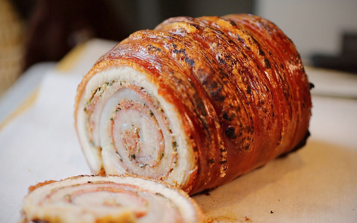 意大利人做烤肉都卷成这样了呀?