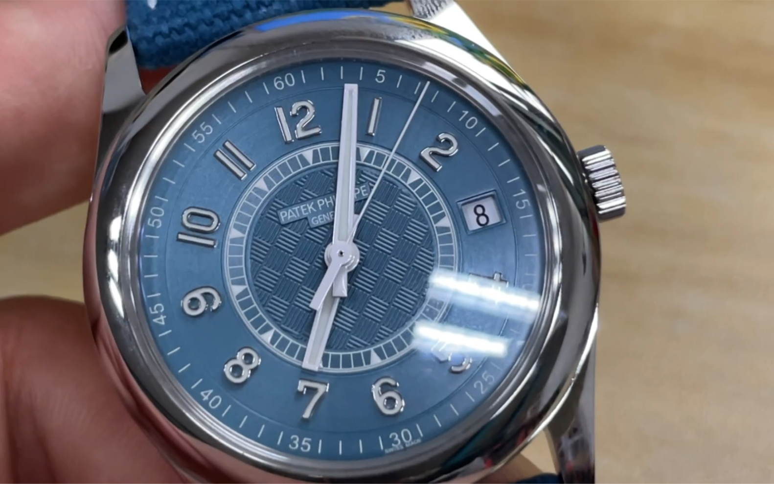 百达翡丽6007a运动钢表