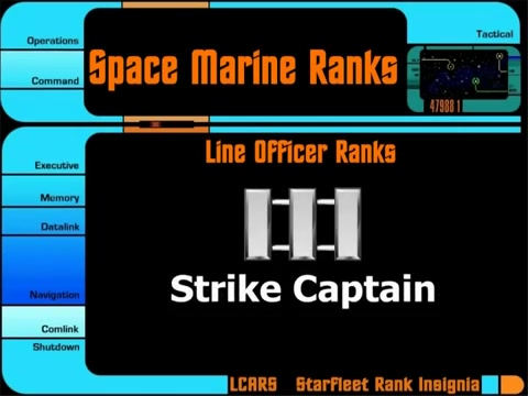 【星际迷航】st中军衔的表示方法|starfleet rank insignia