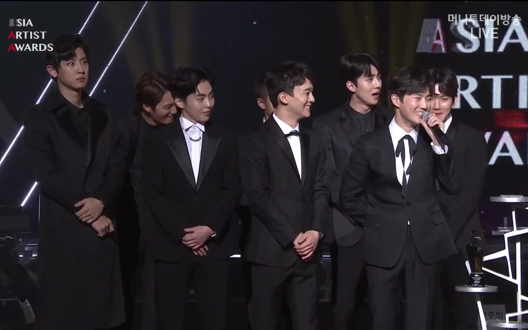 exo - aaa颁奖礼完整cut 171115