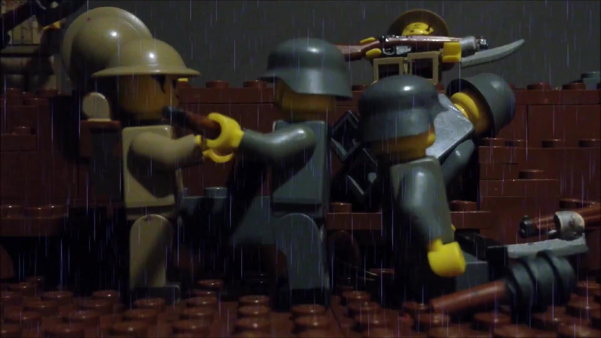 熟肉乐高一战索姆河战役