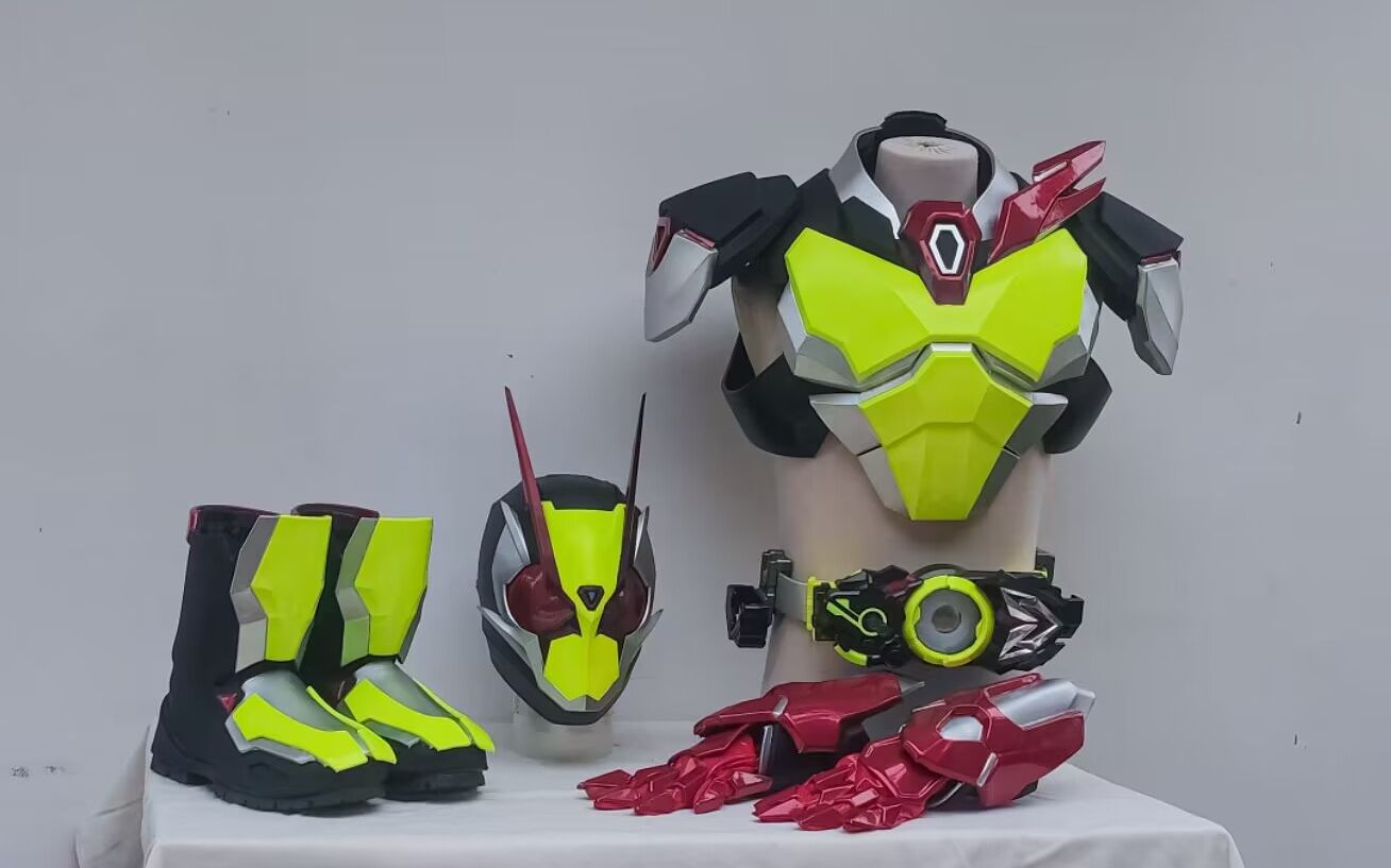 假面骑士zero two 皮套制作!