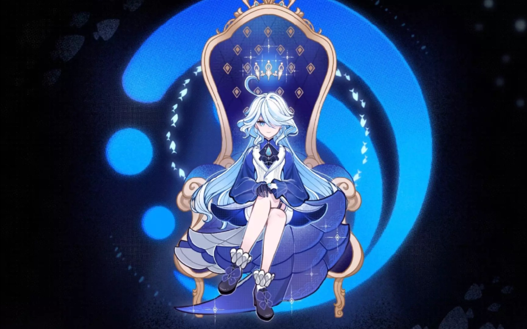 「原神配音」按照自己的理解配了水神～疯批中不失可爱