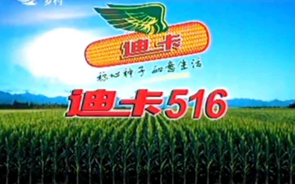 【中国大陆广告】迪卡516 2013年15秒哔哩哔哩bilibili