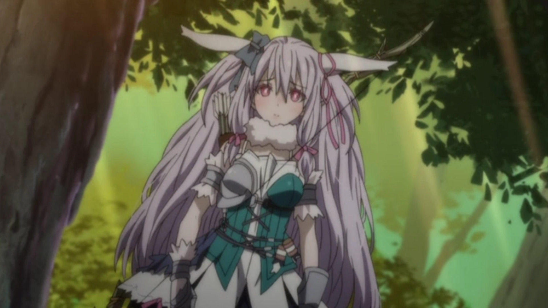 白毛兔耳少女,谁人不爱?