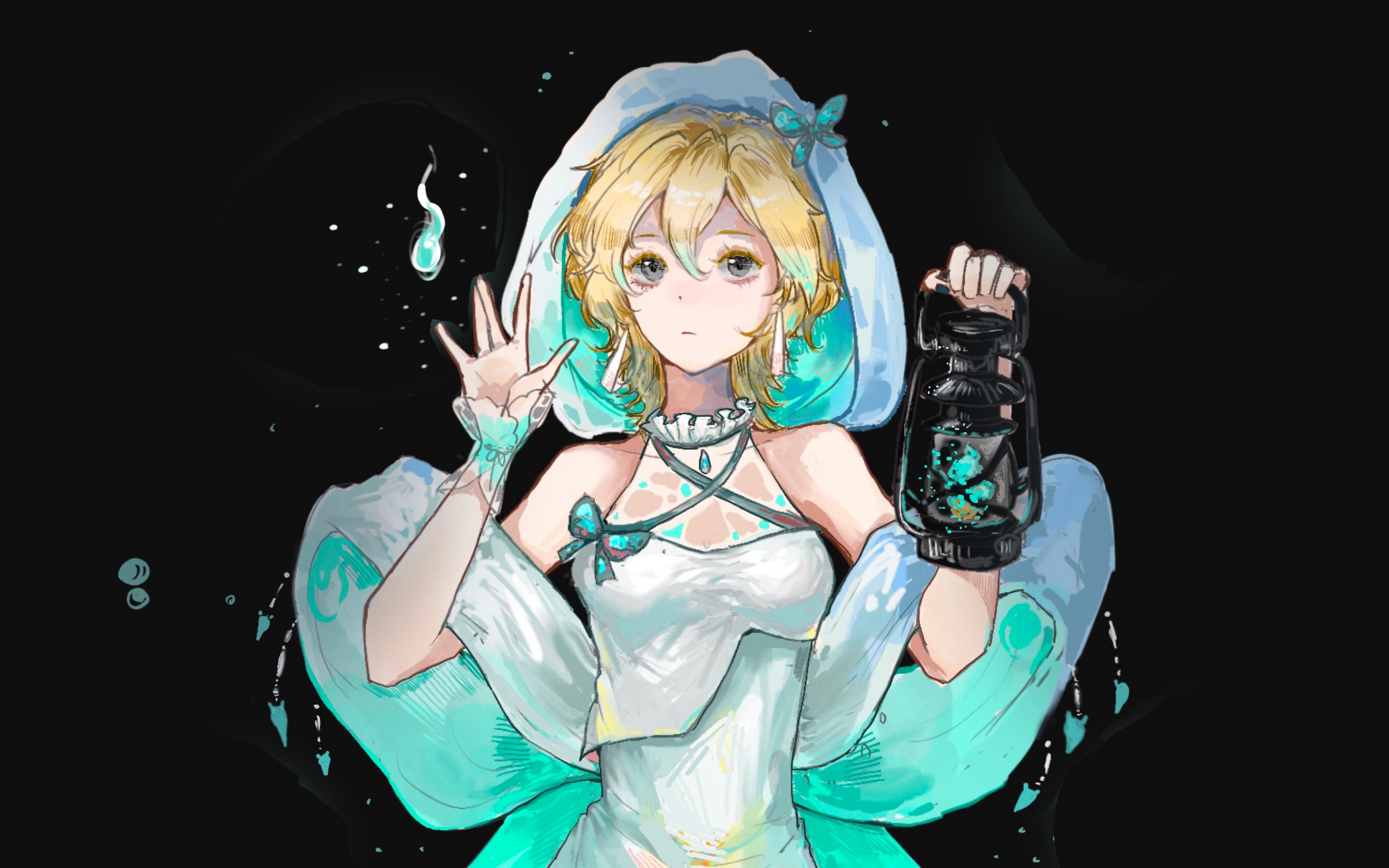 【绘画过程】海天使 圣女