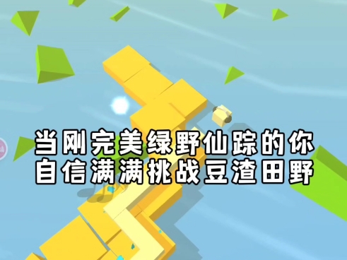 当刚完美绿野仙踪的你自信满满挑战豆渣田野跳舞的线