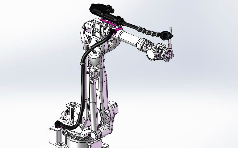 璟胜自动化 机器人管线包 u型回弹管线包 安川 yaskawa gp180 1-6轴